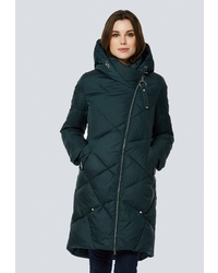 Женский темно-зеленый пуховик от Alyaska