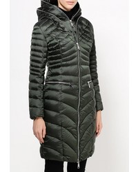 Женский темно-зеленый пуховик от Odri