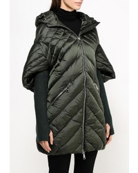 Женский темно-зеленый пуховик от Odri