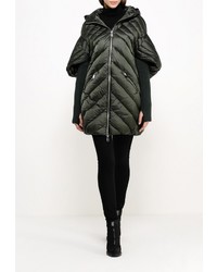 Женский темно-зеленый пуховик от Odri