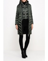 Женский темно-зеленый пуховик от Odri