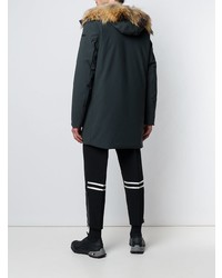 Мужской темно-зеленый пуховик от Rrd