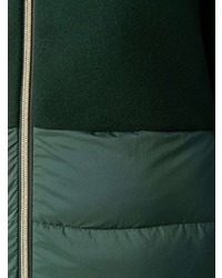 Женский темно-зеленый пуховик от Herno