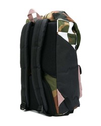Мужской темно-зеленый рюкзак из плотной ткани с камуфляжным принтом от Herschel Supply Co.
