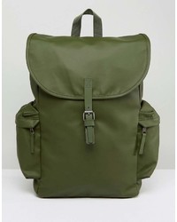Мужской темно-зеленый рюкзак из плотной ткани от Eastpak