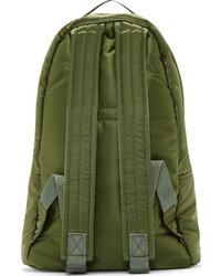 Мужской темно-зеленый рюкзак из плотной ткани от Porter
