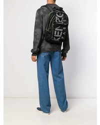 Мужской темно-зеленый рюкзак с принтом от Kenzo