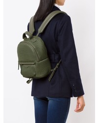 Женский темно-зеленый рюкзак от Sarah Chofakian