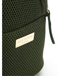 Женский темно-зеленый рюкзак от Sarah Chofakian