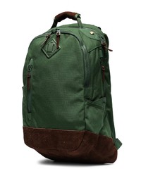 Мужской темно-зеленый рюкзак от VISVIM