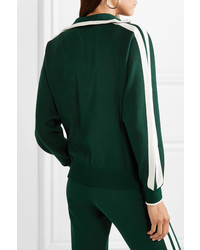 Женский темно-зеленый свитер на молнии от Isabel Marant Etoile
