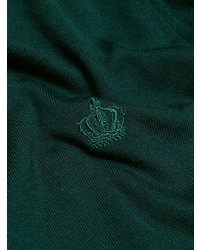 Мужской темно-зеленый свитер с круглым вырезом от Dolce & Gabbana