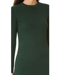 Женский темно-зеленый свитер с круглым вырезом от Demy Lee