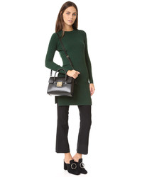 Женский темно-зеленый свитер с круглым вырезом от Demy Lee