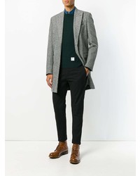 Мужской темно-зеленый свитер с круглым вырезом от Department 5