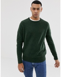 Мужской темно-зеленый свитер с круглым вырезом от J.Crew Mercantile