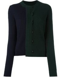 Женский темно-зеленый свитер с круглым вырезом от Maison Margiela
