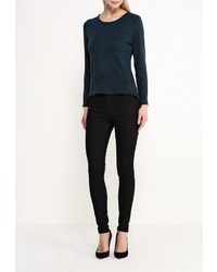 Женский темно-зеленый свитер с круглым вырезом от Stella