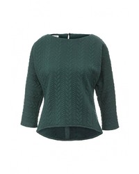 Женский темно-зеленый свитер с круглым вырезом от Tutto Bene