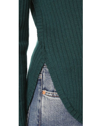 Женский темно-зеленый свитер от A.L.C.