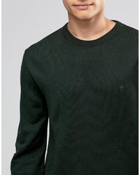 Мужской темно-зеленый свитер от French Connection