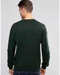 Мужской темно-зеленый свитер от French Connection