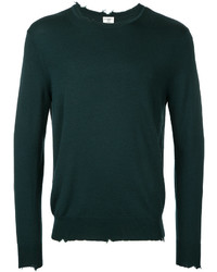 Мужской темно-зеленый свитер от Kent & Curwen