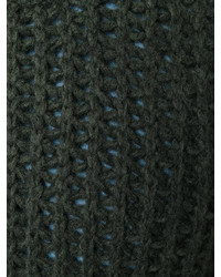 Мужской темно-зеленый свитер от Nuur