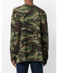 Женский темно-зеленый свитшот от Faith Connexion