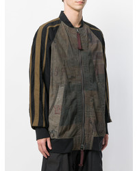 Мужской темно-зеленый свитшот от Ziggy Chen