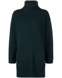 Темно-зеленый свободный свитер от Proenza Schouler
