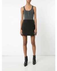 Темно-зеленый топ без рукавов от Misha Nonoo