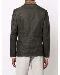 Мужской темно-зеленый хлопковый пиджак от Barbour