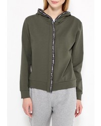 Женский темно-зеленый худи от Aurora Firenze