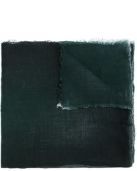 Женский темно-зеленый шарф от Avant Toi