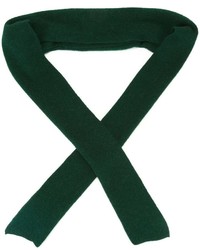 Женский темно-зеленый шарф от Cédric Charlier