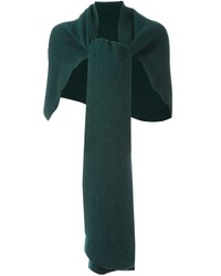 Женский темно-зеленый шарф от Cédric Charlier