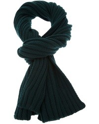 Женский темно-зеленый шарф от DSquared