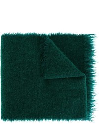 Женский темно-зеленый шарф от Faliero Sarti