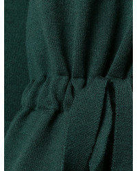 Женский темно-зеленый шерстяной вязаный свитер от P.A.R.O.S.H.