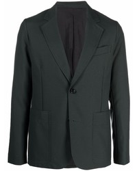 Мужской темно-зеленый шерстяной пиджак от Ami Paris