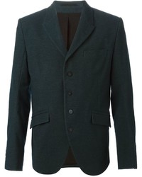Мужской темно-зеленый шерстяной пиджак от Ann Demeulemeester