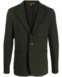 Мужской темно-зеленый шерстяной пиджак от Barena