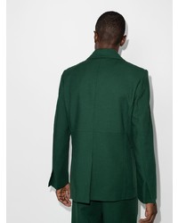 Мужской темно-зеленый шерстяной пиджак от Pronounce