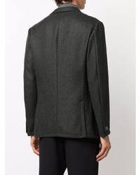 Мужской темно-зеленый шерстяной пиджак от Canali