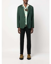 Мужской темно-зеленый шерстяной пиджак от Paul Smith