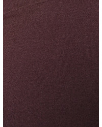 Темно-коричневая блузка от Helmut Lang