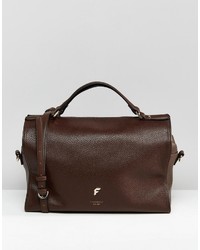 Темно-коричневая большая сумка от Fiorelli