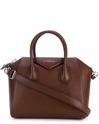 Темно-коричневая большая сумка от Givenchy
