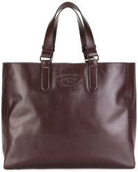 Темно-коричневая большая сумка от Lanvin